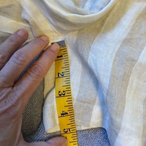 BLANKNYC Belted Striped Linen Shorts.Size 25 - Picture 13 of 14